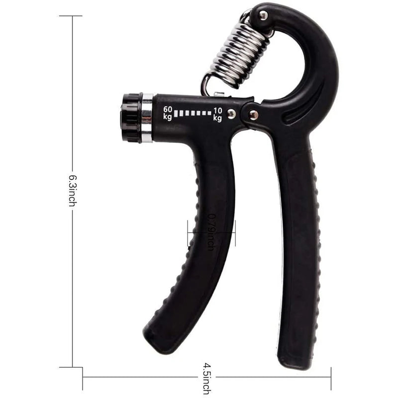 Hand Grip - Fortalecedor de Braços Resistente e Regulável 10 a 60kg