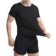 Camiseta Sauna Masculina com Cintura Trainer - Modelador Corporal para Fitness e Emagrecimento"