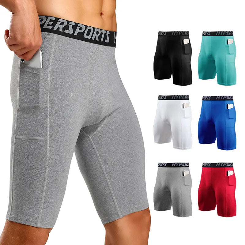 Shorts de Corrida Masculino de Secagem Rápida