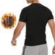 Camiseta Sauna Masculina com Cintura Trainer - Modelador Corporal para Fitness e Emagrecimento"