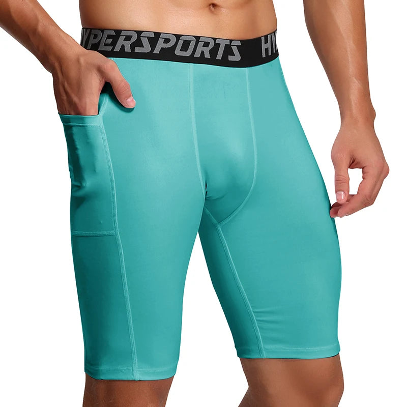 Shorts de Corrida Masculino de Secagem Rápida