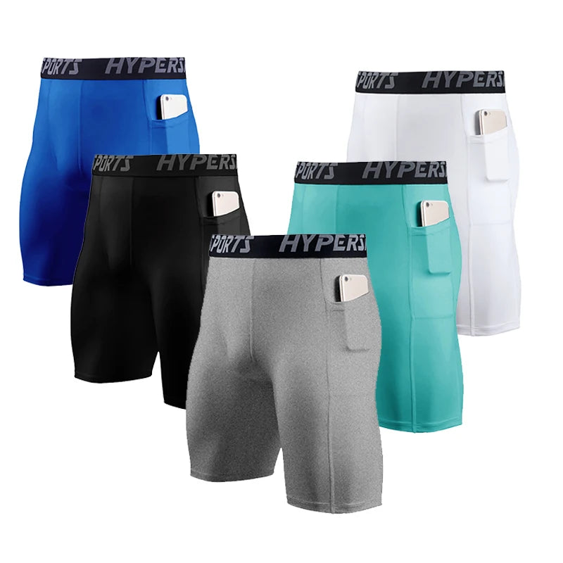 Shorts de Corrida Masculino de Secagem Rápida